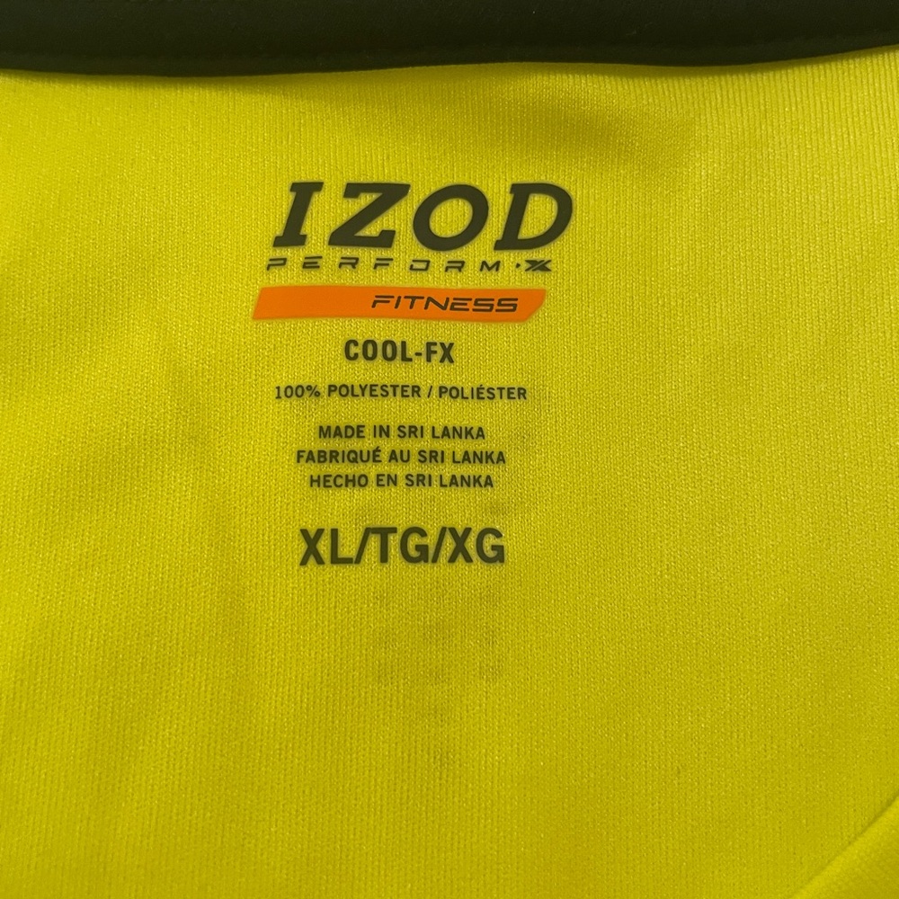 Yellow running long sleeve
